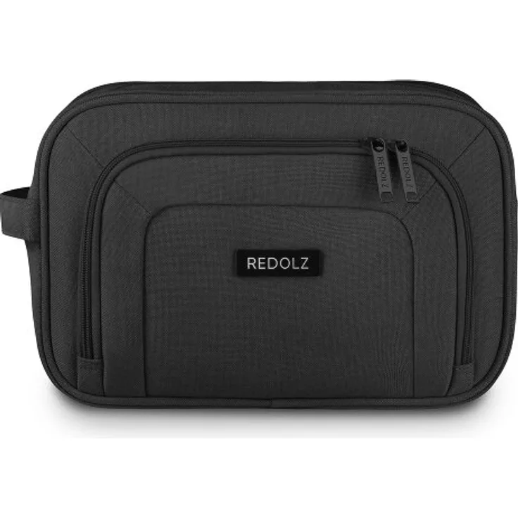 Redolz Essentials 12 Kulturbeutel 30 cm Doppelzip black - Preisvergleich