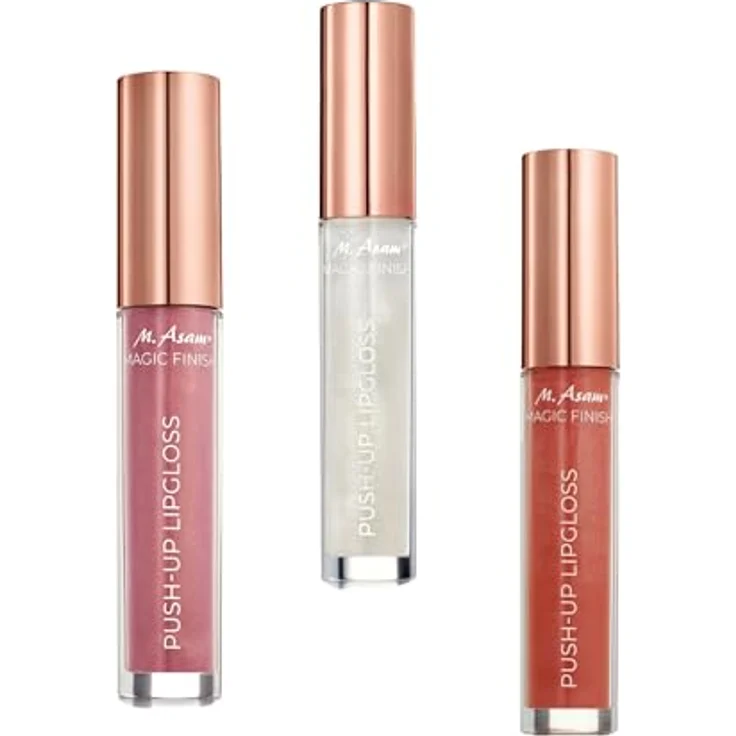 M. Asam MAGIC FINISH Push-up Lipgloss Mighty Nude, Plumping Nuder Lipgloss mit Hyaluron und prickelndem Effekt, 4 ml für volle, glänzende Lippen – Bild 5