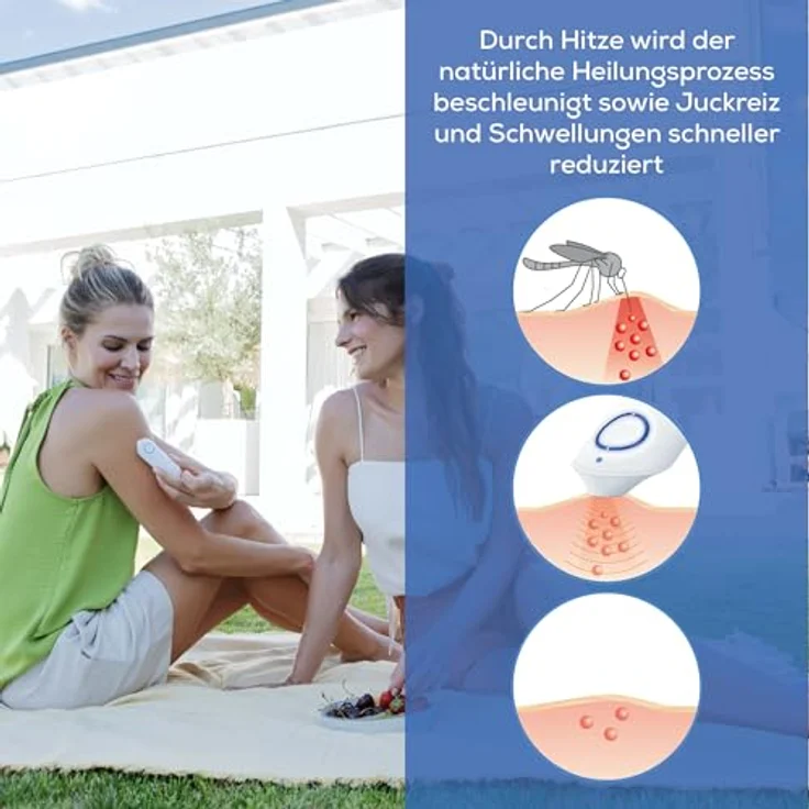 Beurer 606.17 Br 60 Insektenstichheiler,Linderung von Juckreiz & Verhinderung von Schwellungen – Bild 3
