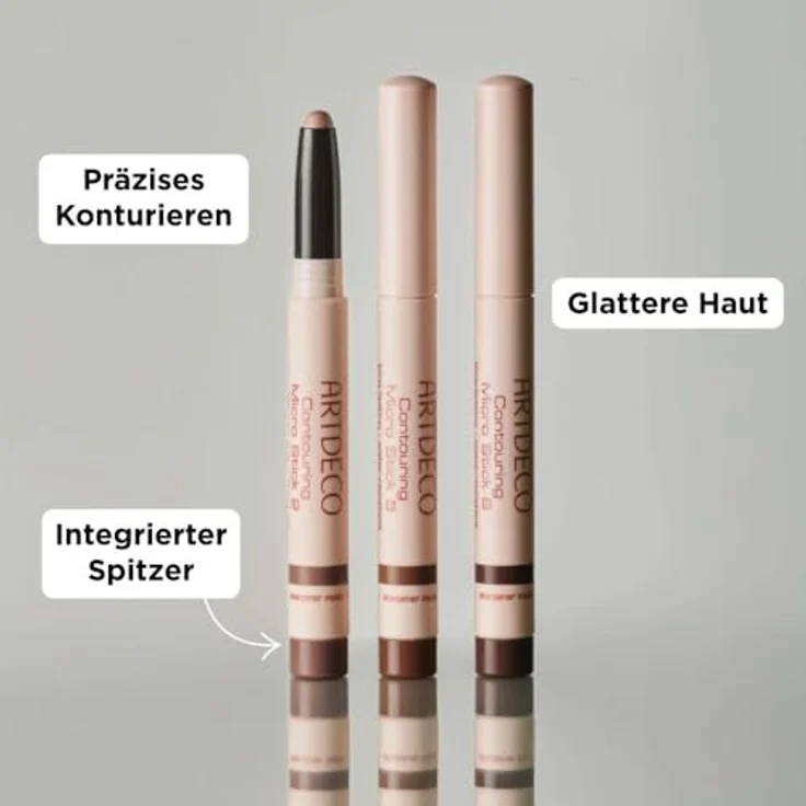 ARTDECO Contouring Micro Stick, Cremiger Contouring-Stick mit glättendem Effekt, 1,4 g – Bild 3