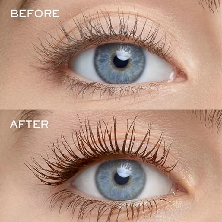 Lancôme Lash Idôle Volumen Mascara, innovative nicht klumpende Wimperntusche in Braun, 8 ml – Bild 4