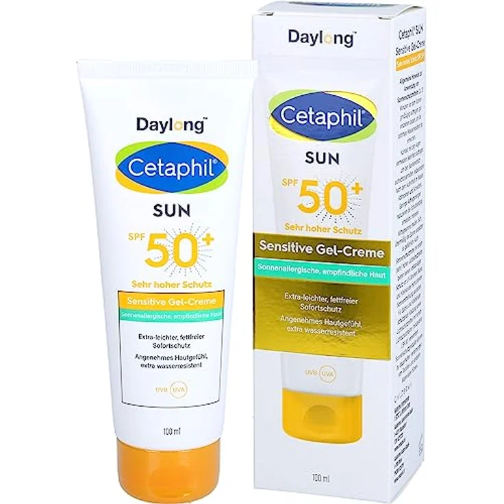 Cetaphil Sun Daylong SPF 50+ sensitive Gel Sonnencreme 100 ml – Bild 2