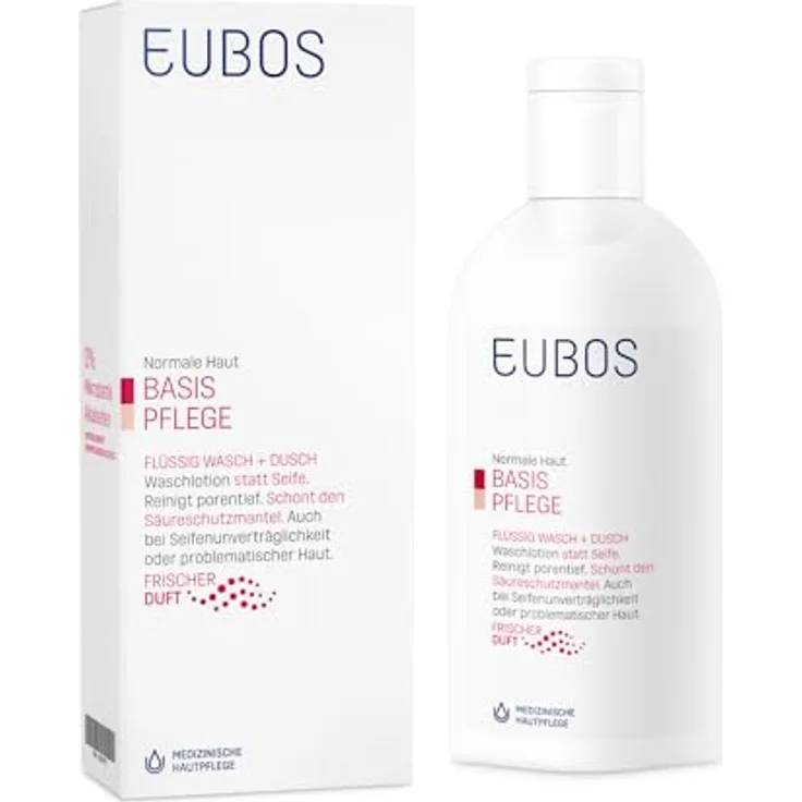 Eubos Eubos Flüssig rot m.Frischem Duft Reinigungscreme 200 ml
