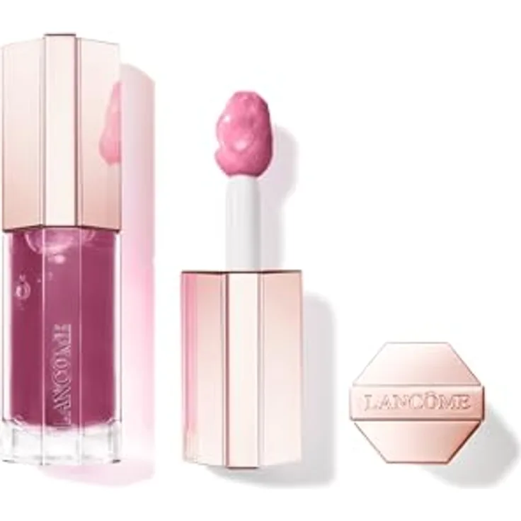 Lancôme Lip Idôle Juicytreat Lipgloss, 9 ml - Luxuriöser Lippen-Gloss mit 3D-Glanz, Squalan für intensive Feuchtigkeit