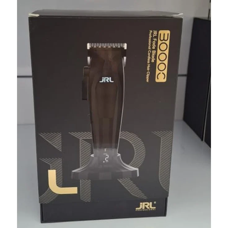 JRL 3000C Hair Clipper Fade Blade, kabelloser Haarschneider mit bürstenlosem Motor, 7.800 U/min, Schwarz – Bild 3