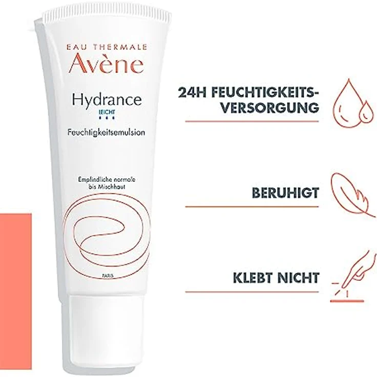 Avene Hydrance Leicht Feuchtigkeitsemulsion 40 ml – Bild 2