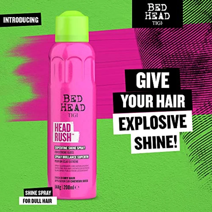 Bed Head by TIGI Headrush Shine Haarspray 200 ml – Bild 4