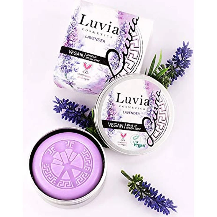 Luvia Reinigung Luvia Reinigung Brush Soap - Lavender Pinsel 100.0 g – Bild 2