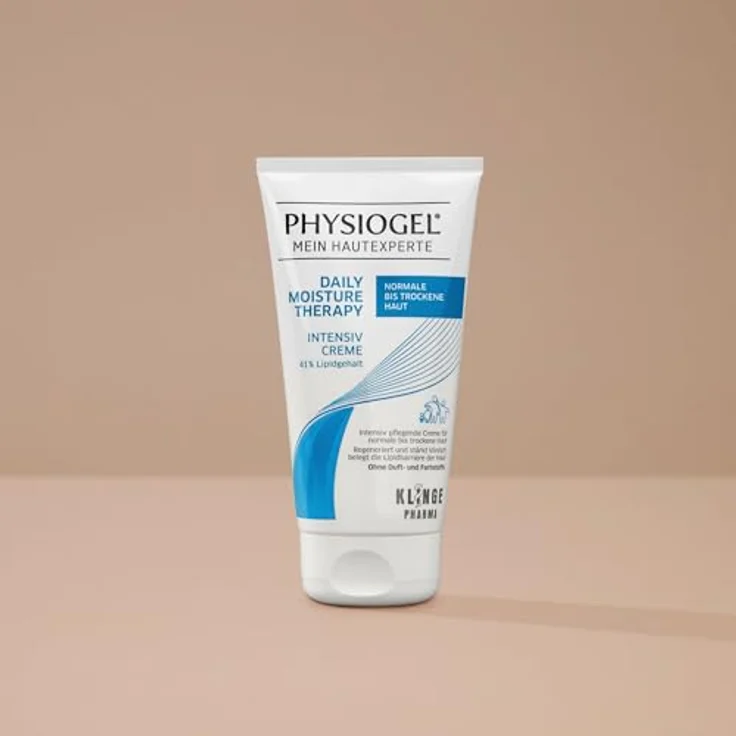 Physiogel Daily Moisture Therapy Intensiv Creme 150 ml - regenerierende Feuchtigkeitscreme für trockene Haut - spendet intensive Feuchtigkeit – Bild 3