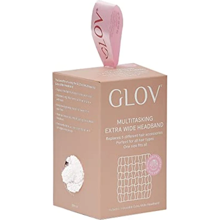 Haarband Damen Stirnband Sport Yoga Bad Dusche Spa Elastische Haarbänder für Make-up Gesichtswäsche Haarschutzband Haartuch Haar Handtuch Mikrofaser Waschbar Universalgröße (Weiß) – Bild 2