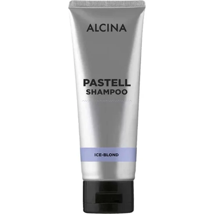 ALCINA Pastell Shampoo Ice Blond, 150 ml zur Reinigung und Farbauffrischung blonder Haare mit kühlem Ice-Blond Effekt