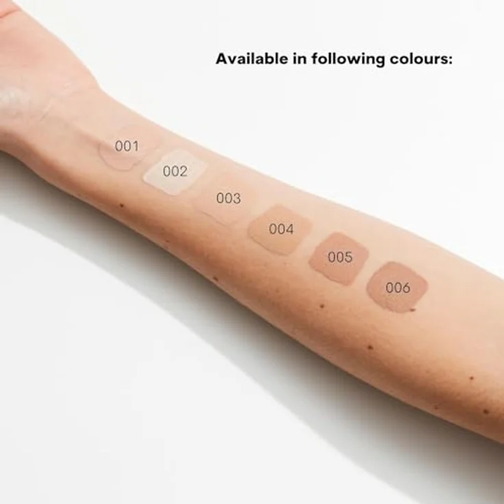 GOSH Concealer High Coverage 002 Ivory, Flüssig Concealer mit hoher Deckkraft für Augenringe, Rötungen & Unreinheiten, vegan & für empfindliche Haut, langanhaltend – Bild 5