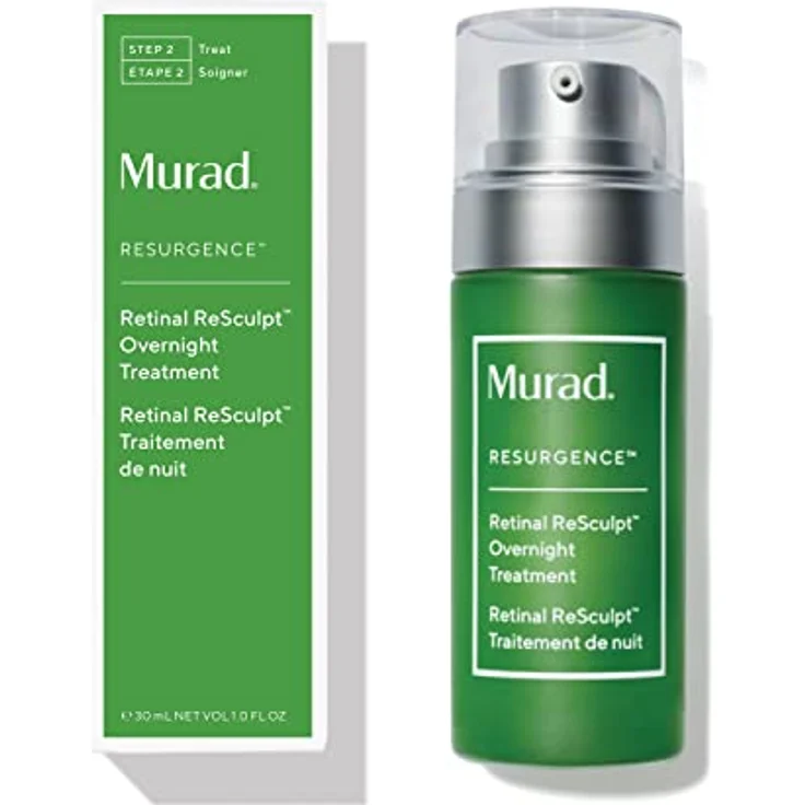 Murad Retinal ReSculpt Overnight Treatment - Resurgence Anti-Ageing Serum gegen Linien und Falten - 30ml, verkapselte Vitamin A Hautpflege für Glättung, Straffung und Lifting von Gesicht und Hals – Bild 1