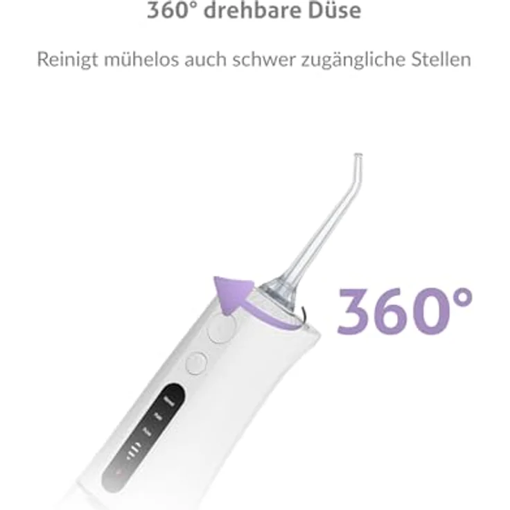 TrueLife AquaFloss Compact L100, Munddusche für Interdentalhygiene, geeignet für empfindliche Zähne und Zahnfleisch – Bild 5