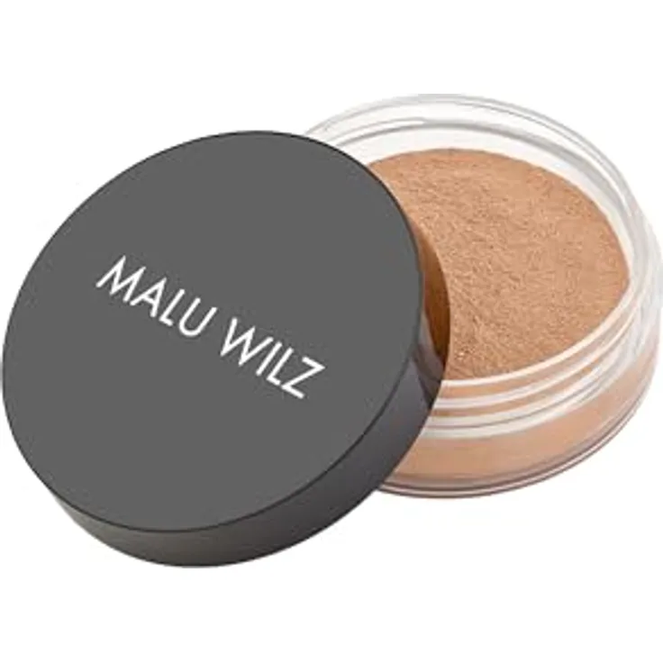 Malu Wilz Just Mineral Powder Foundation Nr.6 Apricot Balance 15g I Mineral Puder Makeup für strahlenden Teint, auch für sensible Haut