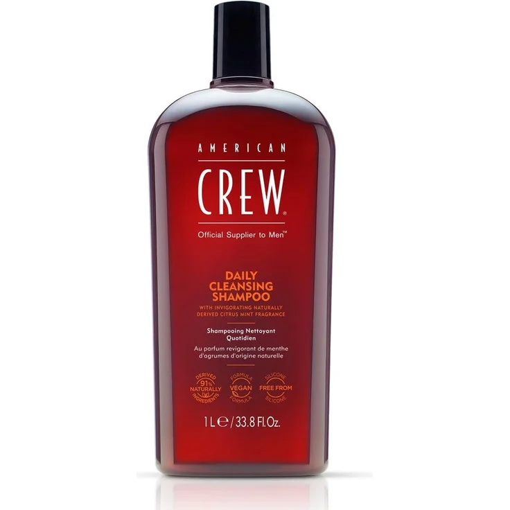 American Crew Daily Cleansing Shampoo 1000 ml – Bild 1