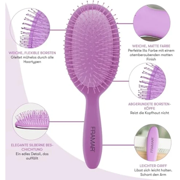 Framar Toys Detangle Brush Purple Reign – Bild 2