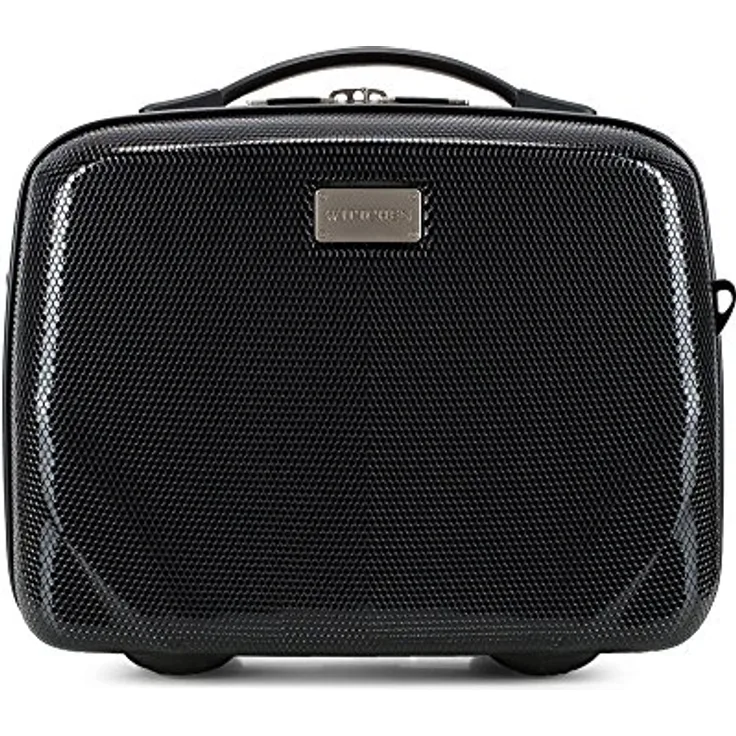 WITTCHEN Kosmetikkoffer | Material: polycarbonat | Schwarz | 31x34x16 cm