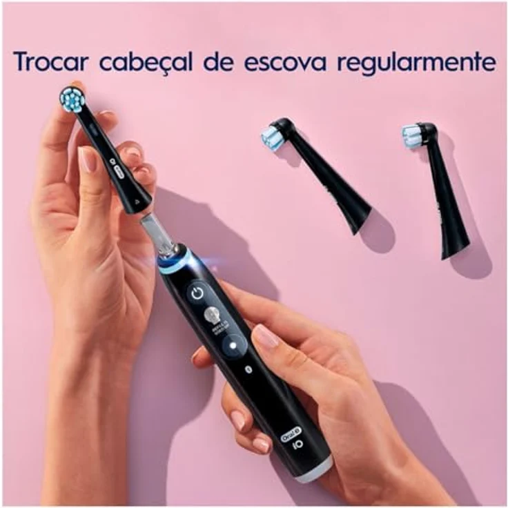 Oral-B, Zahnbürstenkopf, iO Ultimate Clean Black ( 6 pcs ) (6 x) – Bild 5