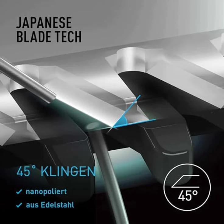 Panasonic HAARSCHNEIDERSET PROFFESIONAL (ER-CHC1-A301), Multishape Haarschneideaufsatz mit japanischer Klingentechnologie, 15 Längeneinstellungen – Bild 5