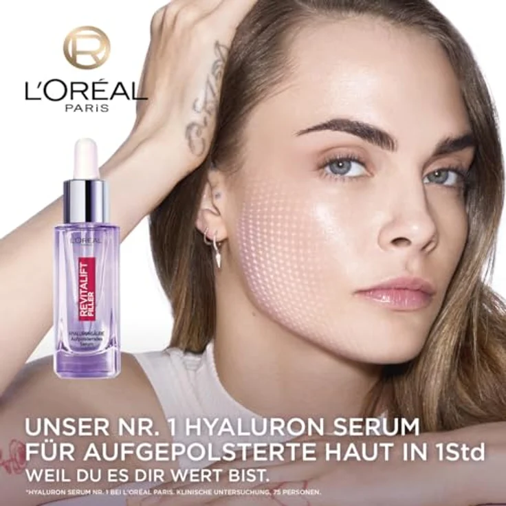 L'Oréal Paris Revitalift Filler HA 1,5%, Gesichtsserum mit Hyaluronsäure, 50 ml – Bild 2