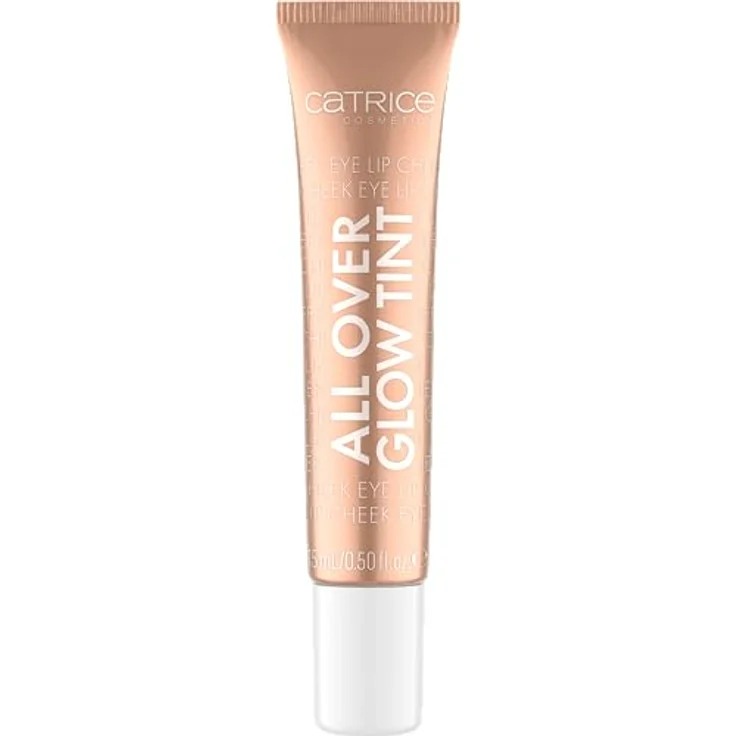 Catrice All Over Glow Tint, Highlighter, Nr. 030, Gold, aufhellend, schnelltrocknend, sofortiges Ergebnis, schimmernd, vegan, ölfrei, ohne Parfüm, ohne Alkohol, 1er Pack (15ml) – Bild 1