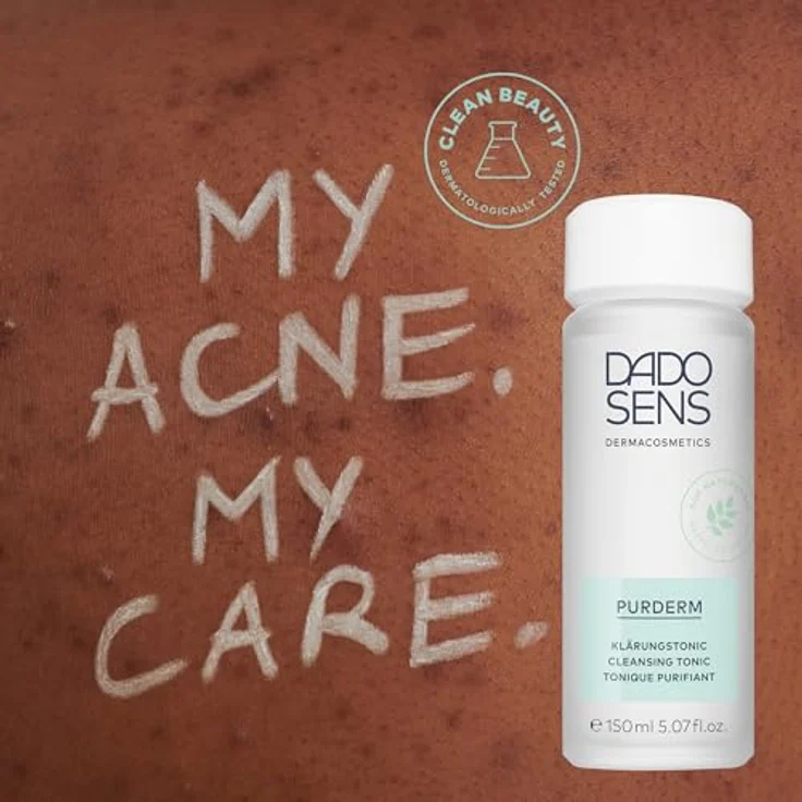 Dado Sens Purderm Klärungstonic 150 ml, bekämpft Unreinheiten, wirkt klärend  – Bild 3
