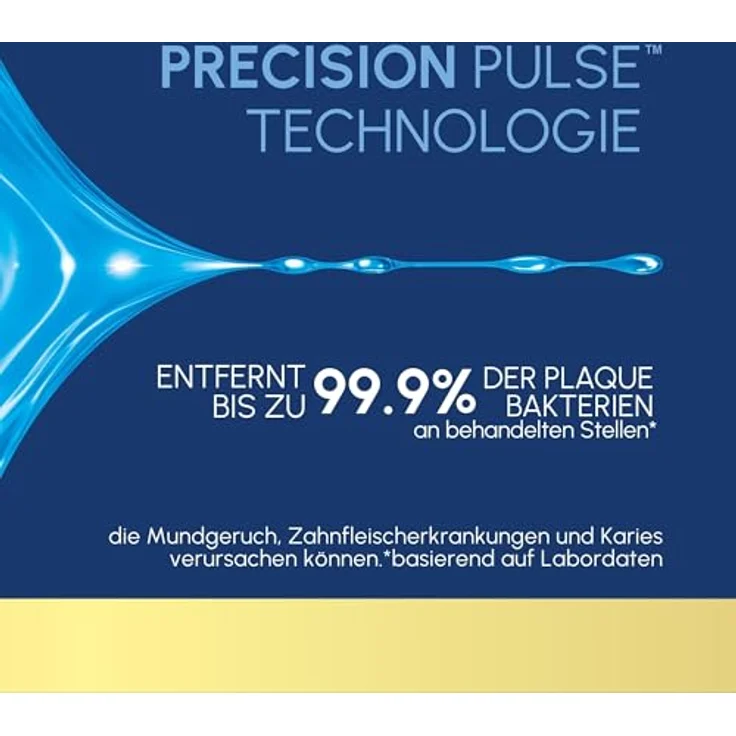 Waterpik Pulse, kabellose Munddusche mit 99,9% Plaque-Entfernung, 2 Intensitätsmodi, 45 Sekunden Wassertank, 2 Aufsätze, weiß – Bild 2