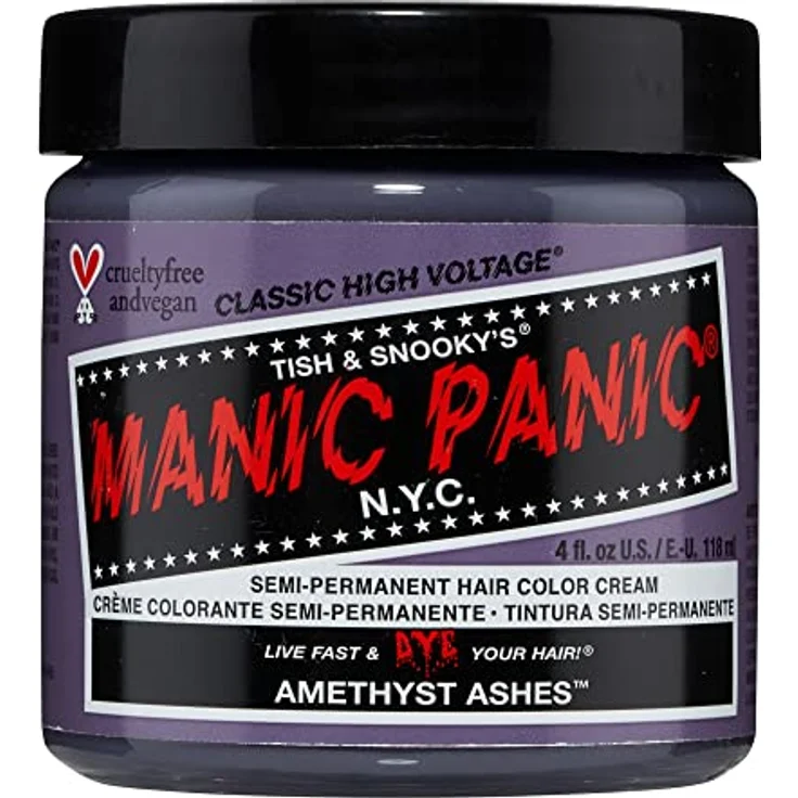 Manic Panic Cendres d'Améthyste Haarfärbemittel, cruelty-free, vegan und lebendig 118ml – Bild 1
