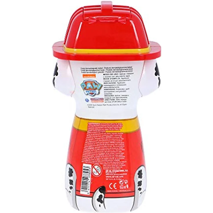 Nickelodeon Paw Patrol Marshall Duschgel und Shampoo 2in1 400 ml für Kinder – Bild 6
