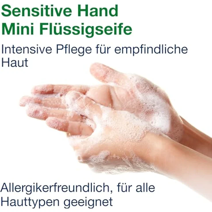 Tork Sensitive Hand Mini Flüssigseife S5, allergikerfreundlich, parfümfrei, 1 × 525 ml, Farbe: Weiß – Bild 2