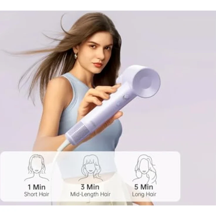 Laifen SWIFT SE Lite Haartrockner Glossy Purple 1 St. – Bild 8