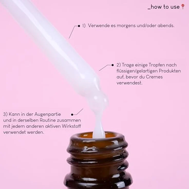 Geek & Gorgeous 101 Actives Serum Power Peptides, Anti-Aging Gesichtsserum mit Multi-Peptiden, hochwirksam gegen Falten, 30 ml – Bild 5