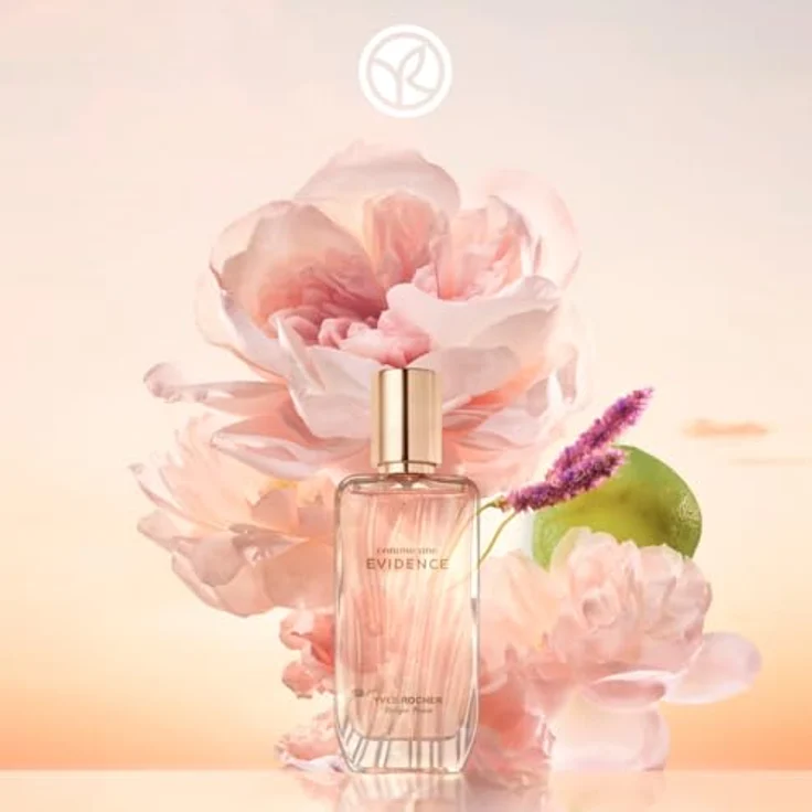 Yves Rocher COMME UNE EVIDENCE Parfum Damen 50 ml | Floraler Chypre-Duft mit Damaszener-Rose, Bergamotte und Patschuli | Ätherische Öle, elegant – Bild 2