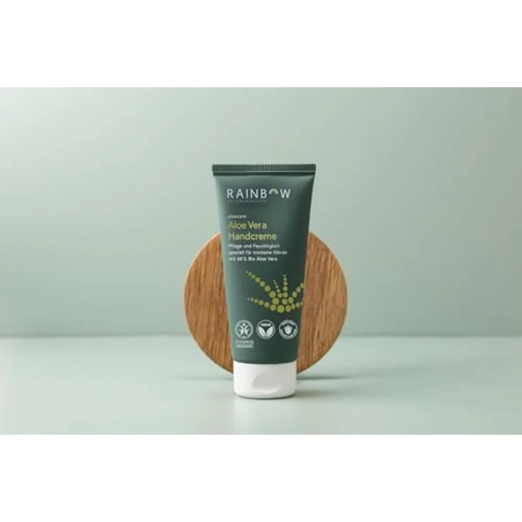 AloeCare Aloe Vera Handcreme 100 ml Feuchtigkeitscreme After Sun Bio zertifiziert – Bild 4