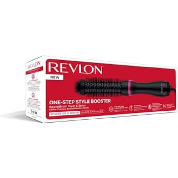 Revlon Warmluftbürste ONE-STEP™ Style-Booster RVDR5292E, Rundbürstenföhn und Styler mit Ionic Technology - ideal für Reisen – Bild 5