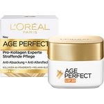 L'Oréal Paris Age Perfect Pro-Kollagen Tagespflege LSF 30, 50ml - Anti-Absackung & Anti-Altersflecken, Kollagen, Melanin-Block, Lichtschutzfaktor 30