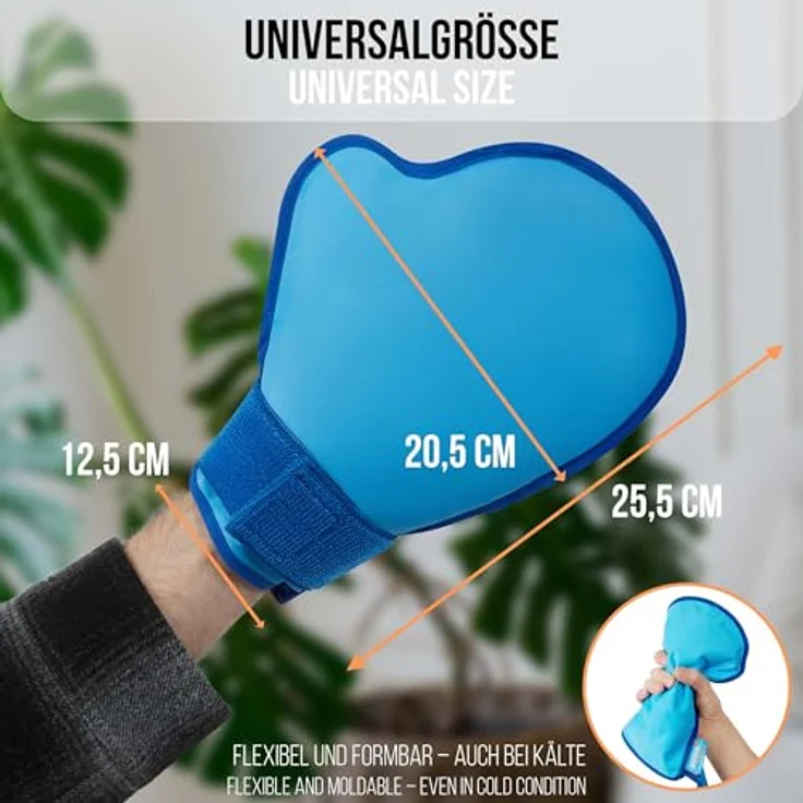 pulox Massagegerät Kühl- & Wärmehandschuhe HC-10 - 1 Paar Gelhandschuhe für Wärme- und Kältetherapie – Bild 4