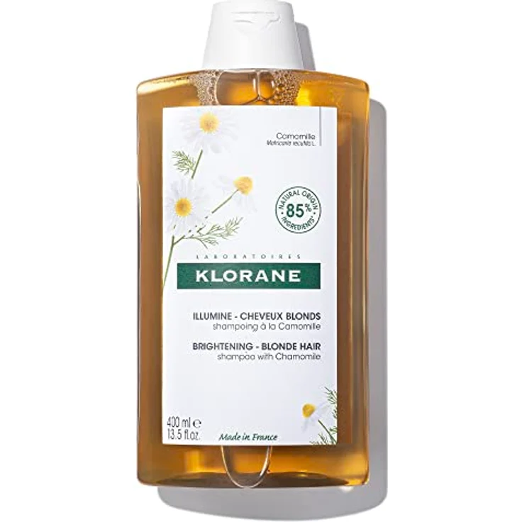 Klorane Kamillenshampoo reinigt und hellt auf 400 ml, kühl und bequem, langlebig – Bild 1