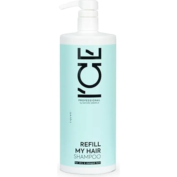 Natura Siberica ICE Professional Refill My Hair Shampoo, 1000 ml, natürliche Formel ohne SLS und Parabene, für maximale Wirkung bei der Haar- und Kopfhautpflege
