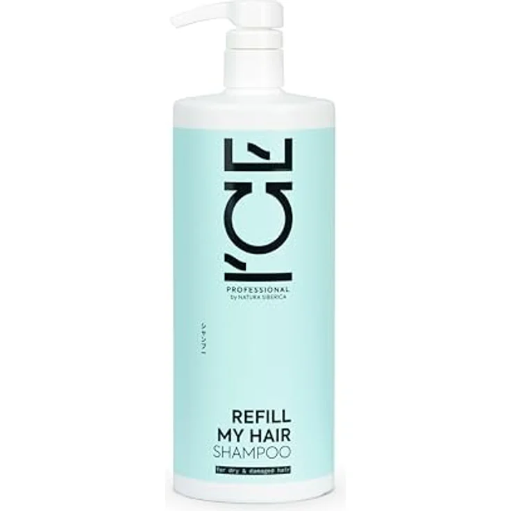 Natura Siberica ICE Professional Refill My Hair Shampoo, 1000 ml, natürliche Formel ohne SLS und Parabene, für maximale Wirkung bei der Haar- und Kopfhautpflege – Bild 1