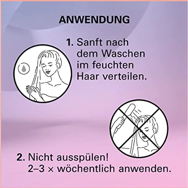 Gliss Kur Serum Anti-Spliss Wunder (75 ml), Haarserum bietet langanhaltende Splissversiegelung und schützt das Haar während des Föhnens – Bild 3