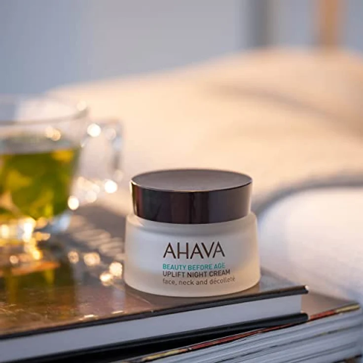 Ahava Uplift Night Cream 50 ml Nachtcreme, Anti-Aging – Bild 6