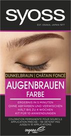 Syoss Augenbrauen Kit Augenbrauenfarbe 4-1 Dunkelbraun Stufe 3 (17 ml)