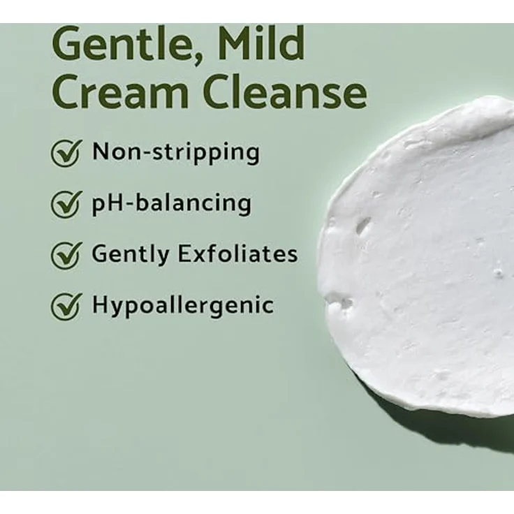 iUnik Centella sanfte schaumige Reinigungscreme 120 ml, für empfindliche Haut, feuchtigkeitsspendend – Bild 3