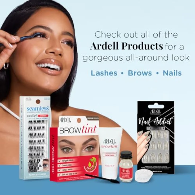 Ardell Refill Faux Mink Künstliche Wimpern, 32 Stück, Verschiedene Längen für dramatischen Blick – Bild 6