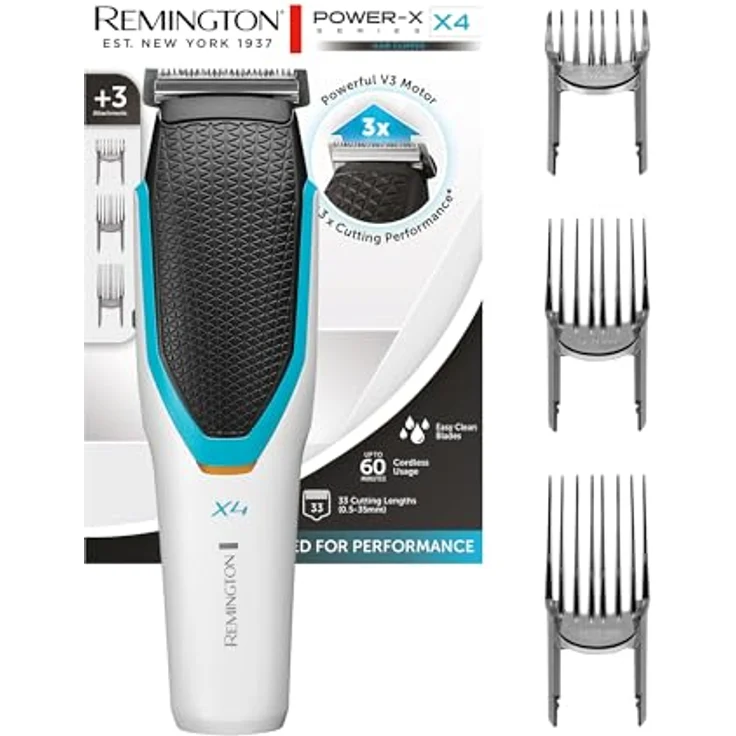 Remington HC4000 Power-X Series X4 Haarschneider Weiß – Bild 2
