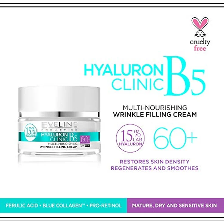 Eveline Hyaluron Expert 60 Aktywnie 50 ml – Bild 2
