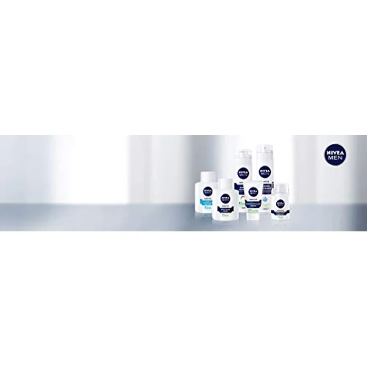 NIVEA MEN Sensitive Rasierschaum, schonender 50 ml Rasierschaum im praktischen 10er Pack für sensible Haut – Bild 3
