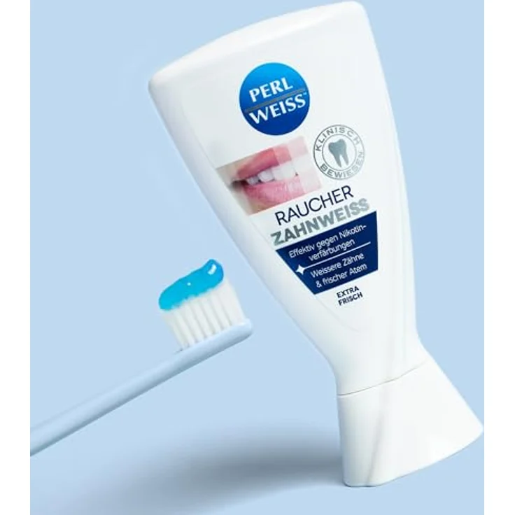 Perlweiss Raucher Zahnweiss 50 ml mit Whitening-Effekt für weißere Zähne – Bild 5